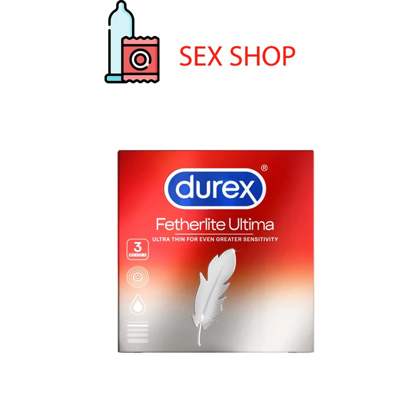 Bao cao su Durex ultima hộp 3 cái