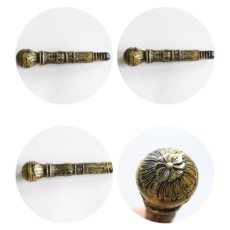 Gậy phép thuật đồ chơi chạm khắc hình rắn / đầu lâu / quyền trượng Pharaoh vui nhộn cho Halloween