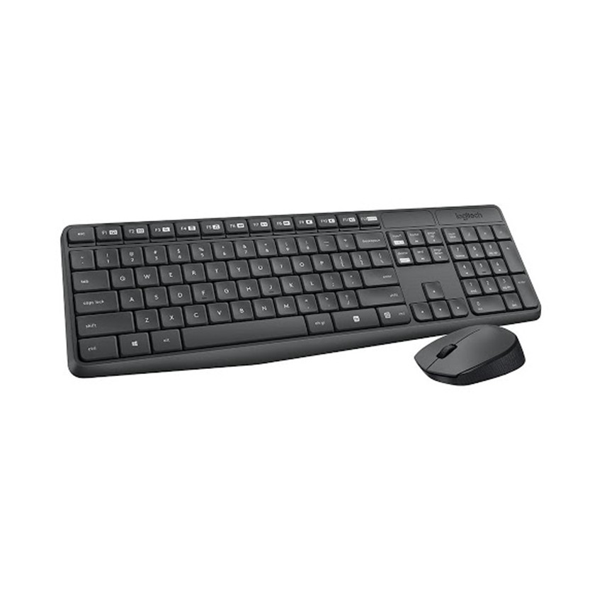 Combo phím chuột không dây Logitech MK235 - Hàng chính hãng