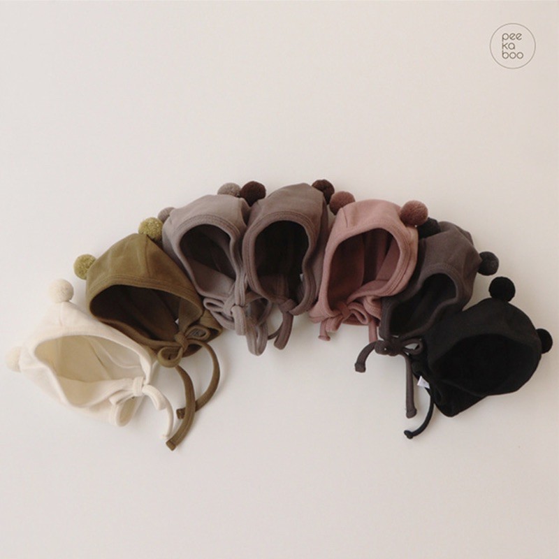 Mũ gấu bông Peekaboo mũ bông Wonwon Winwin