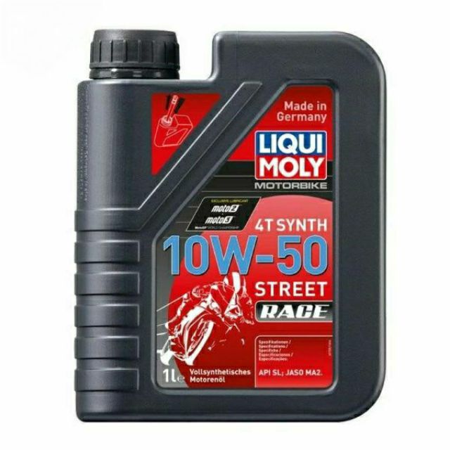 Dầu nhớt động cơ 4T SYNTH 10W50 Race Liqui Moly 1502 1L