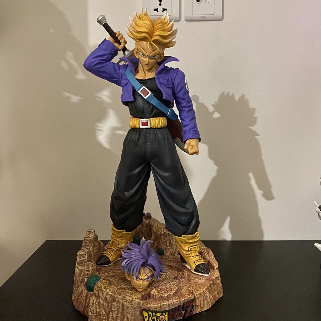 Mô hình Trunk cao 50cm có base và 42cm no base mới ra mắt cực nét tùy chọn 2 đầu- Mô hình Dragonball chất lượng cao