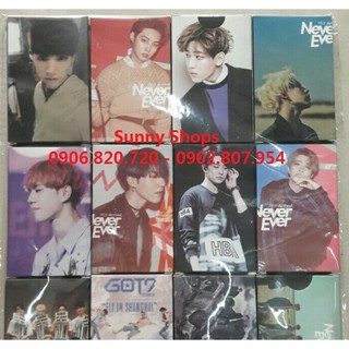 Lomocard hình nhóm GOT7 - BamBam - JB JaeBum - YoungJae - Yugyoem