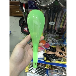 Muỗng Múc Cơm, Vá Múc Cơm, Canh Nhựa Dẻo Màu, Không Dính - Mta_mart