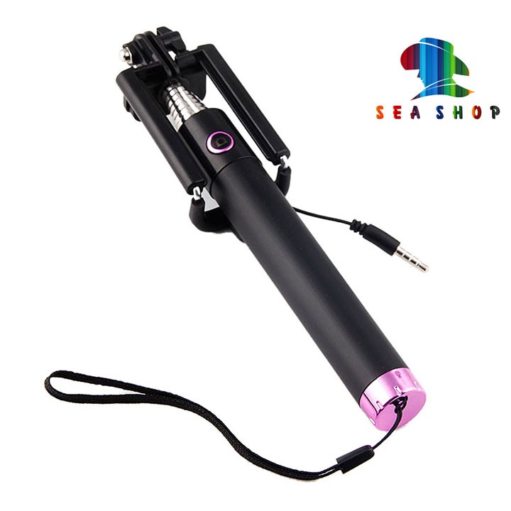 Gậy chụp hình tự sướng MonoPod chân cắm 3.5mm và chân cắm lightning dành cho iPhone và các dòng điện thoại Android