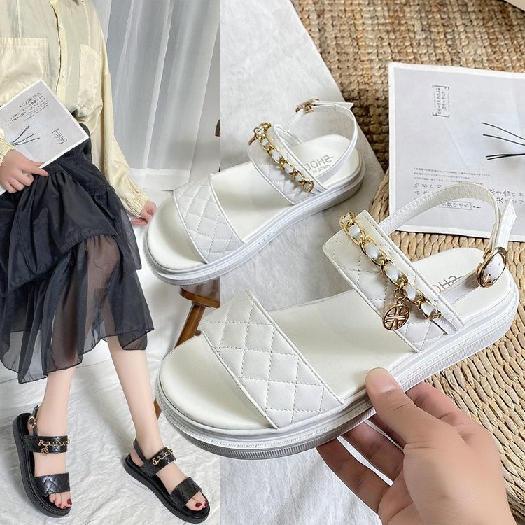 Giày Xăng Đan Đế Dày Phong Cách Thể Thao Sang Trọng Thời Trang Thường Ngày Cho Phụ Nữ | BigBuy360 - bigbuy360.vn