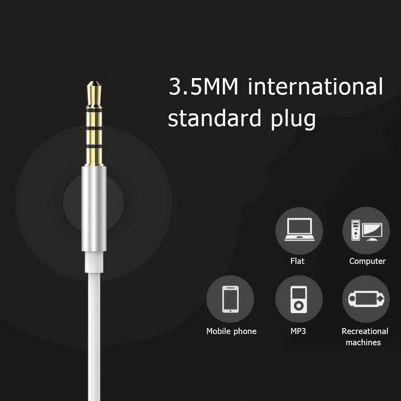 Tai nghe KCO D11 loại nhét tai giắc cắm 3.5mm có mic kiểu dáng thể thao cho iOS Android