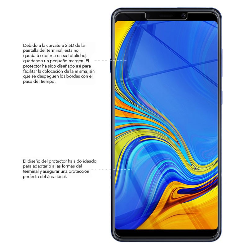 Tấm dán kính cường lực Samsung Galaxy A9 2018 hiệu Glass Pro - Không full màn hình