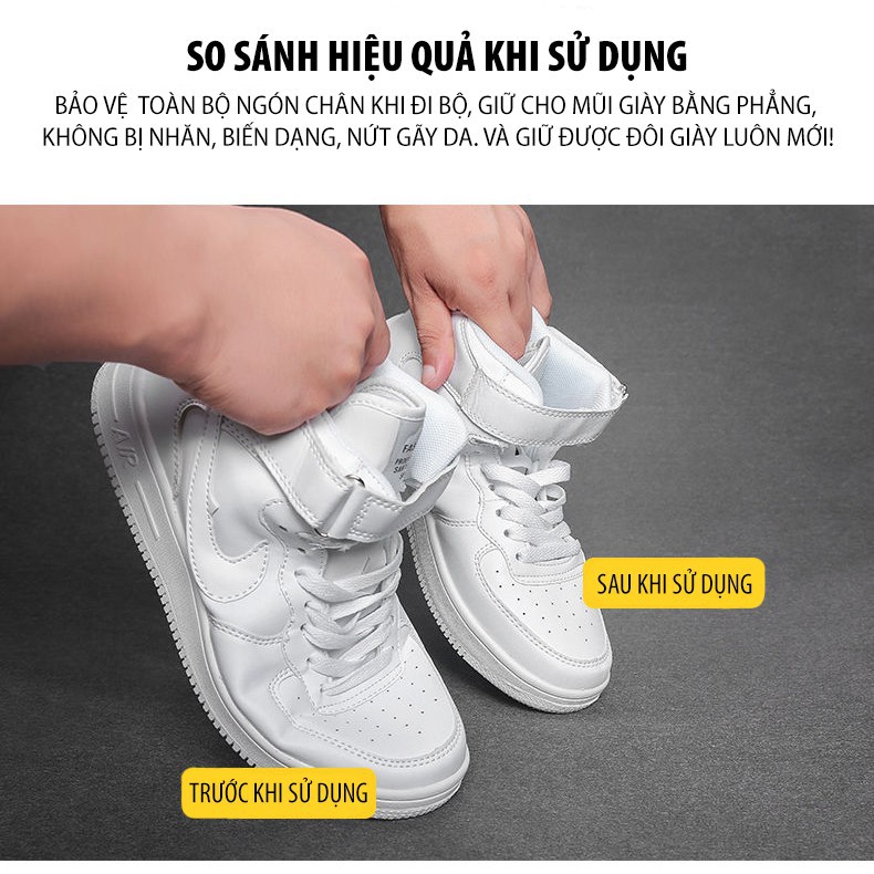 Sneaker Shield -Bộ Đệm Bảo Vệ Chống Nhăn Chống Gẫy Mũi Giày Memolaces