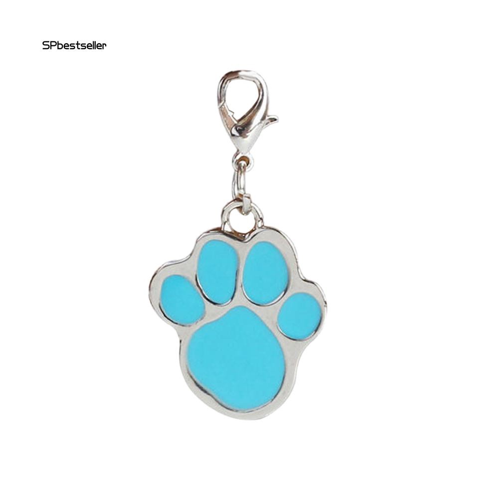 Móc khóa hình dấu chân chó xinh xắn đáng yêu