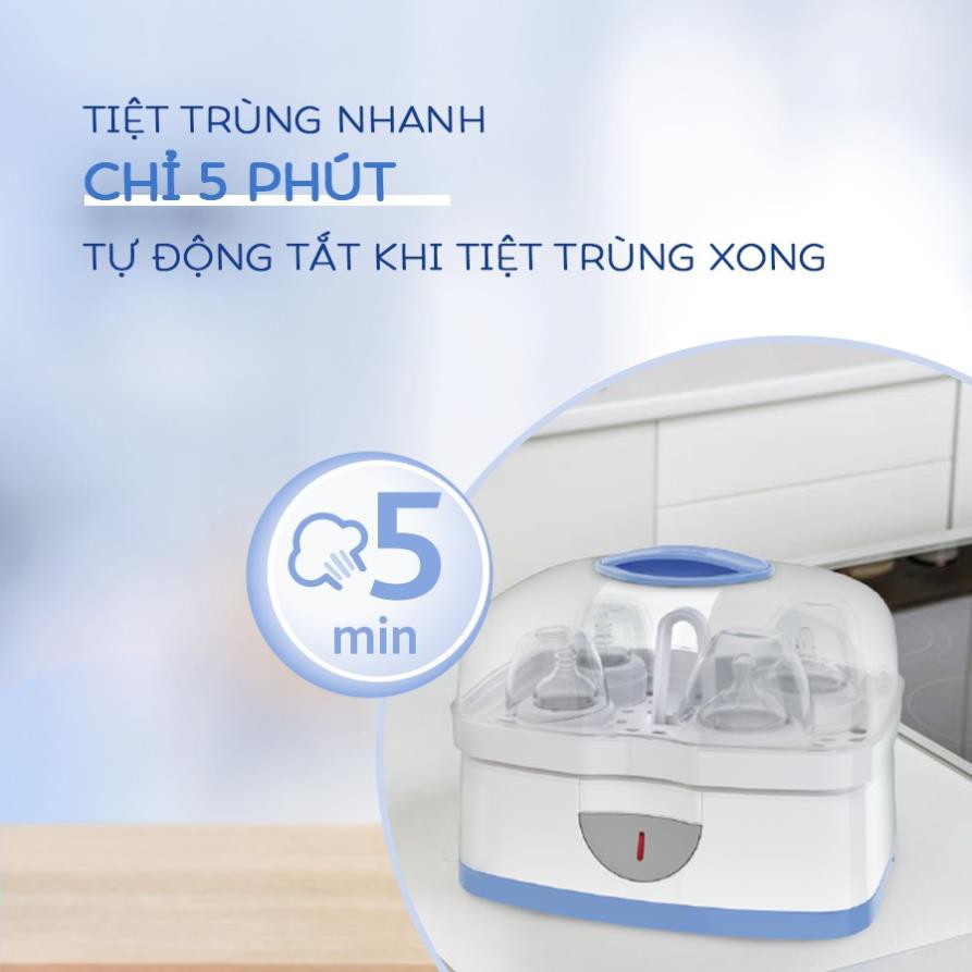 Máy Tiệt Trùng Đa Năng 2 in 1 Chicco (CHÍNH HÃNG) CHO BÉ (CO114534)