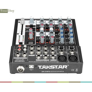 Mixer thu âm USB Takstar XR-210FX