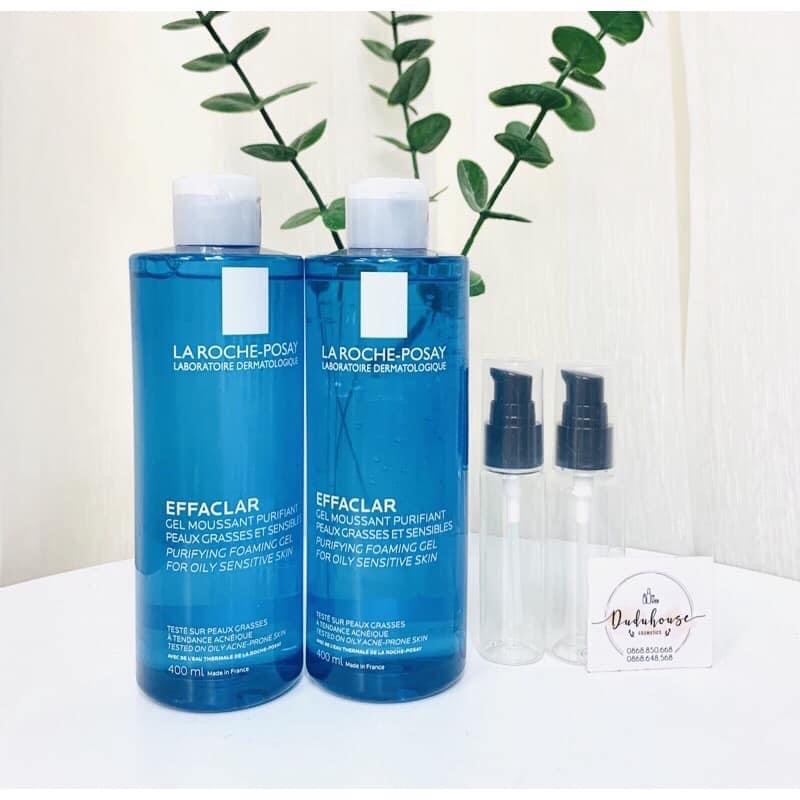 Sữa rửa mặt La RochePosay Effaclar 50ml400ml cho da dầu, mụn, nhạy cảm