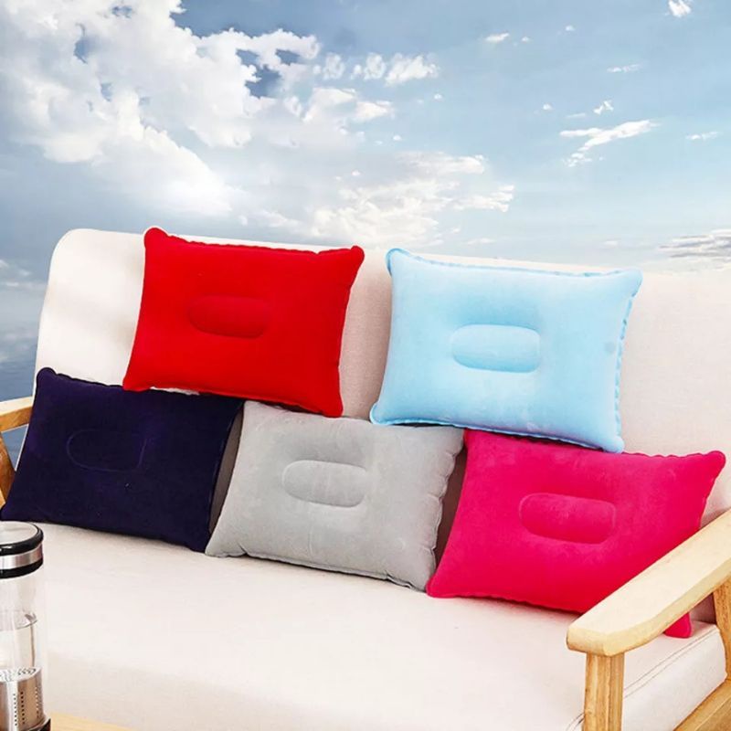 Gối hơi du lịch tựa lưng hình chữ nhật 38x24cm