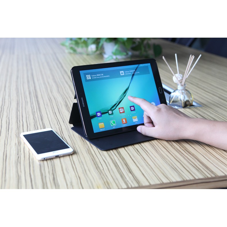 [Mã ELFLASH5 giảm 20K đơn 50K] Bao da Galaxy Tab S2 9.7 inch hiệu Rock - Huco Việt Nam