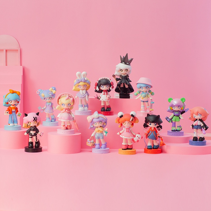 POP MART Mô Hình Nhân Vật AZURA Trong Tủ Quần Áo