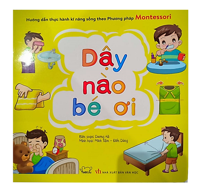 Sách - HDTH Kĩ năng sống theo PP Montessori - Dậy nào bé ơi | BigBuy360 - bigbuy360.vn