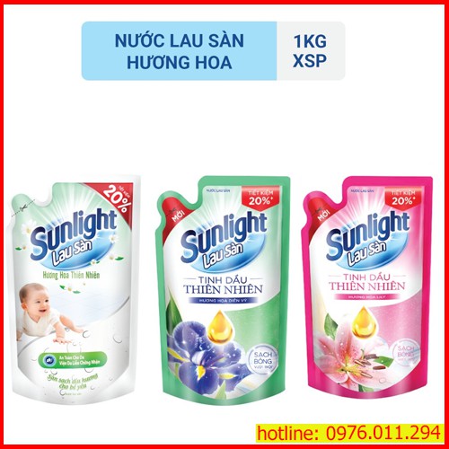 Nước lau sàn Sunlight thiên nhiên 1kg (Túi)