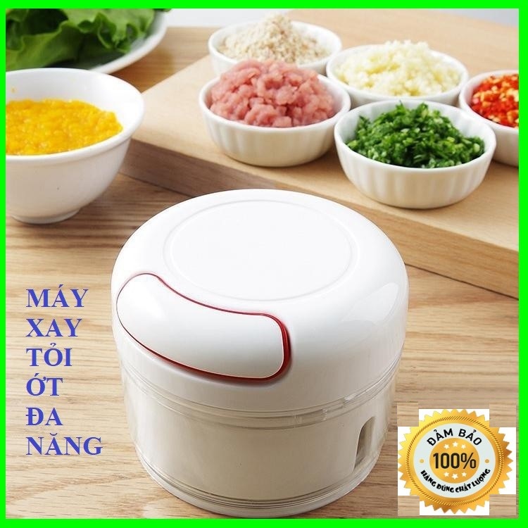 Máy xay tỏi ớt đa năng,💖freeship💖,dễ sử dụng, nhỏ gọn tiện lợi