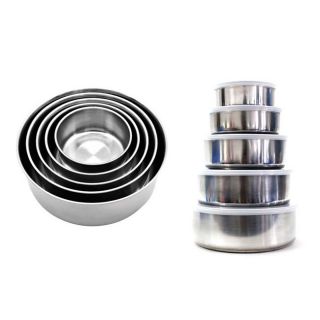 Bộ đựng thức ăn inox 5 món ( giá rẻ )
