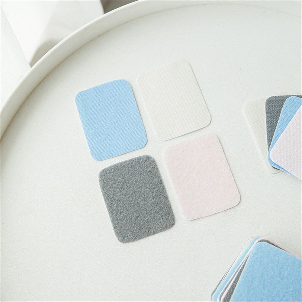 Set 10 cặp miếng dán hình vuông chống trượt dùng để trang trí ghế sofa