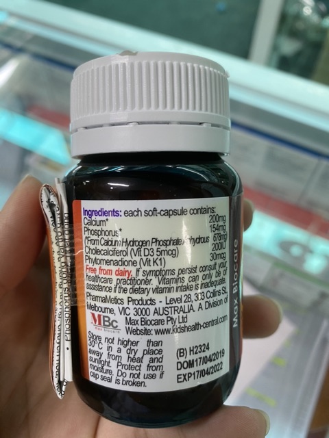 ✅ Canxi dành cho mẹ bầu và bé KiddieCal Úc | Thế Giới Skin Care