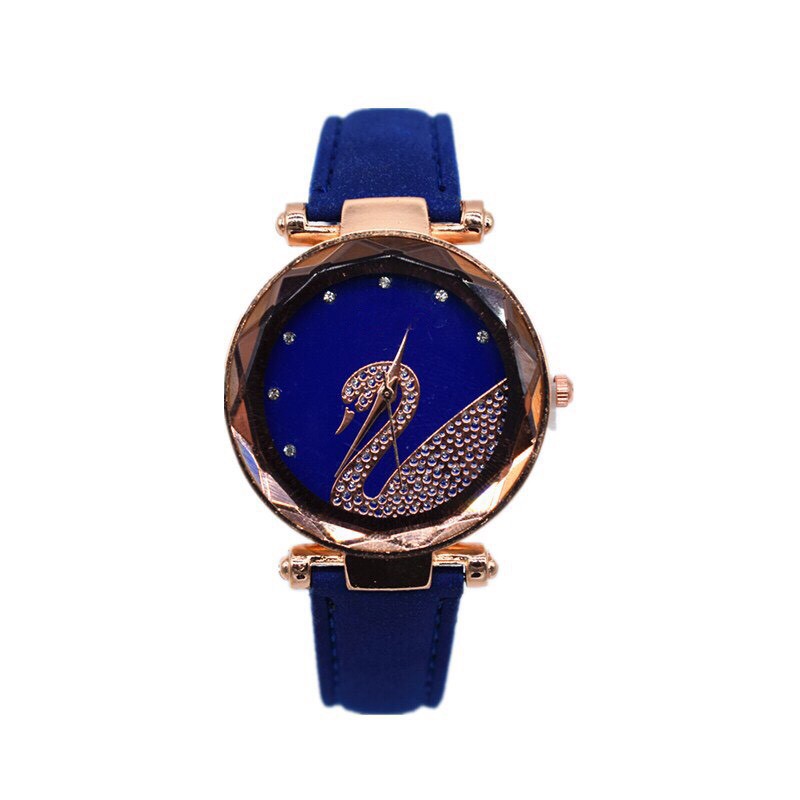 Đồng hồ thời trang nữ SHSHD mặt đính thiên nga G32 | BigBuy360 - bigbuy360.vn