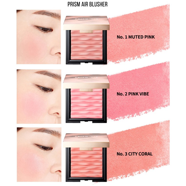 Má Hồng Trang Điểm Clio Prism Air Blusher 7g