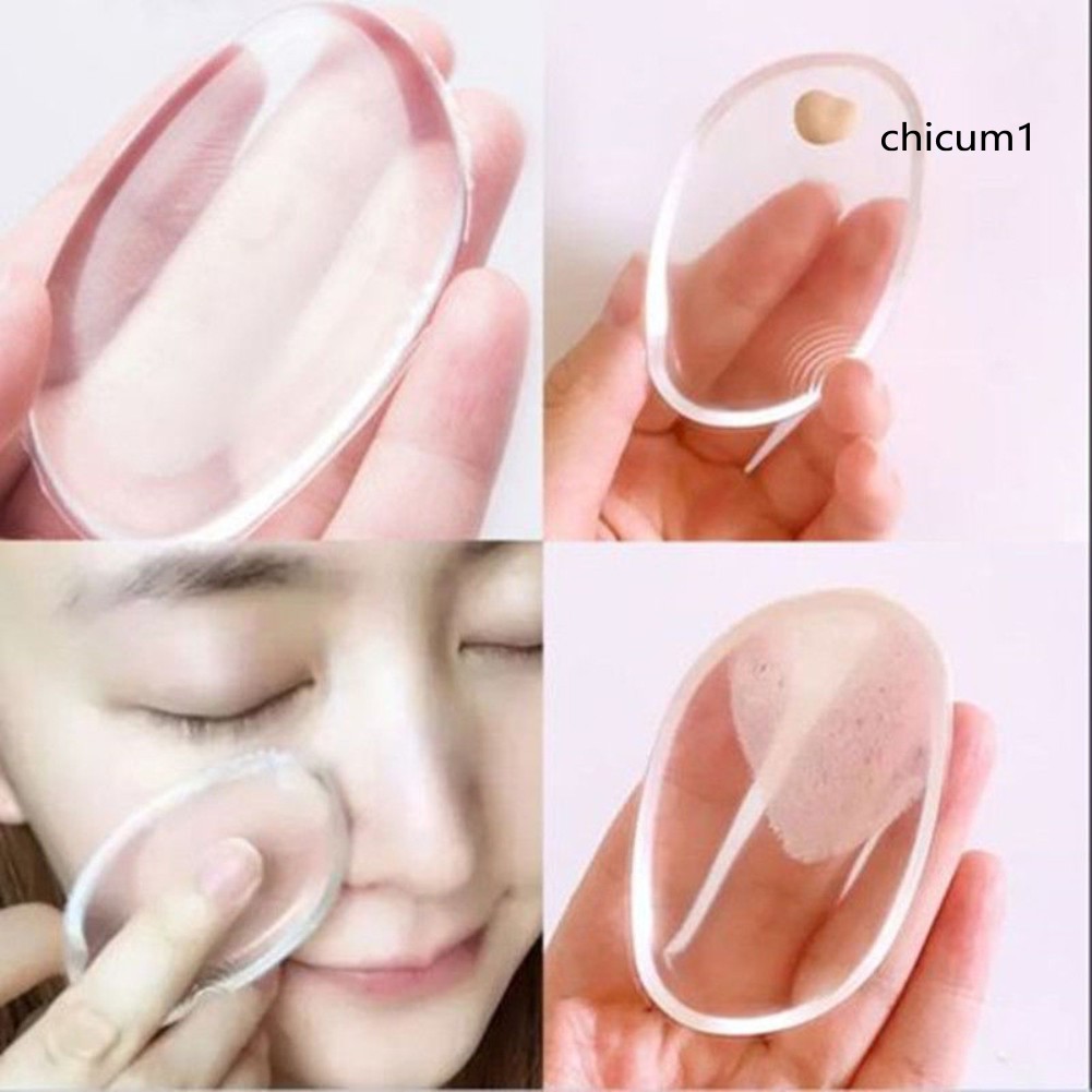 (Hàng Mới Về) Mút Trang Điểm Silicone Thời Trang Thấm Hút Tốt