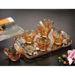 BỘ 6 CỐC PHA LÊ VÀNG