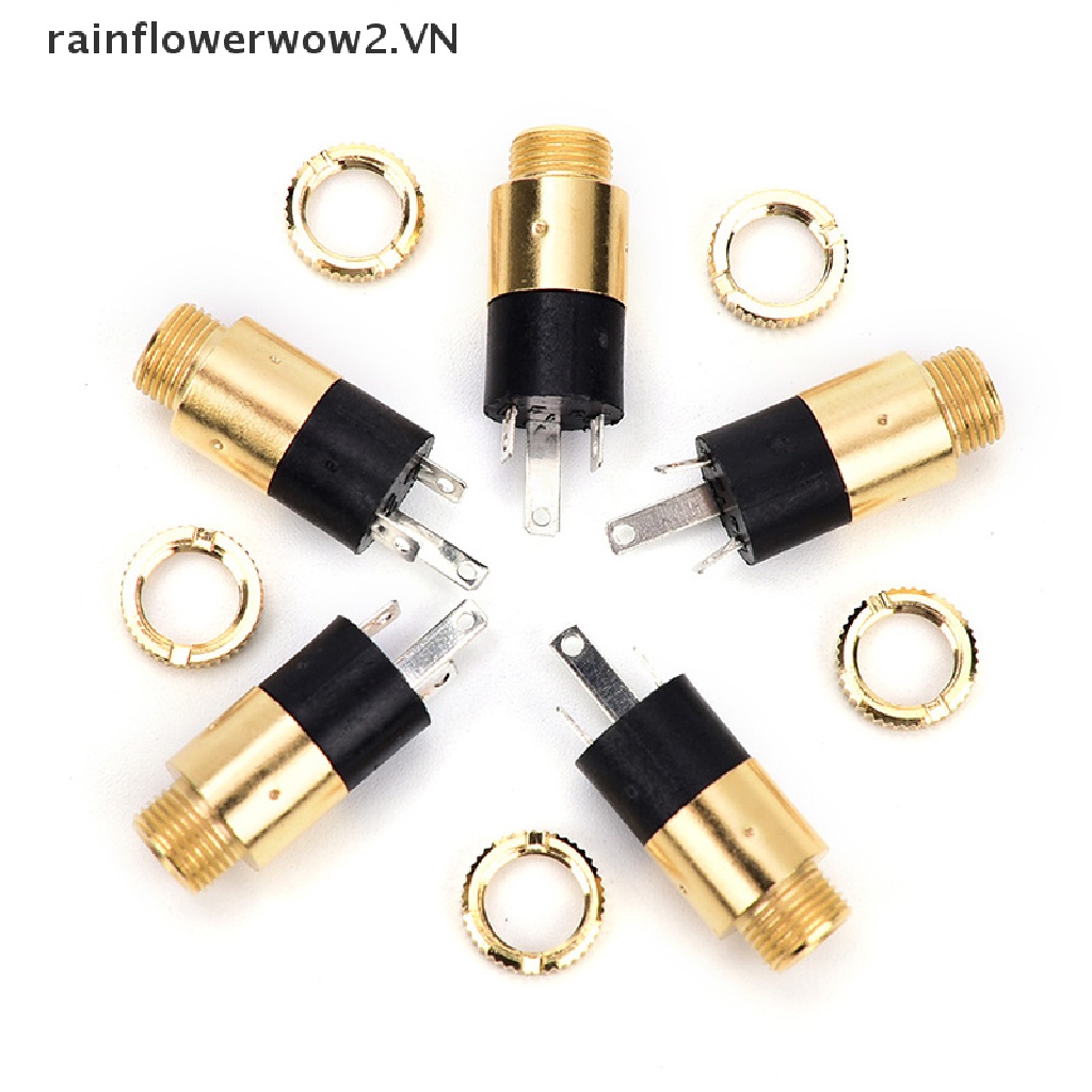 Bộ 5 Đầu Nối Âm Thanh PJ392 3.5mm Jack Cắm 3.5mm Chuyên Dụng