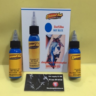 Mực xăm Eternal mầu Sky Blue