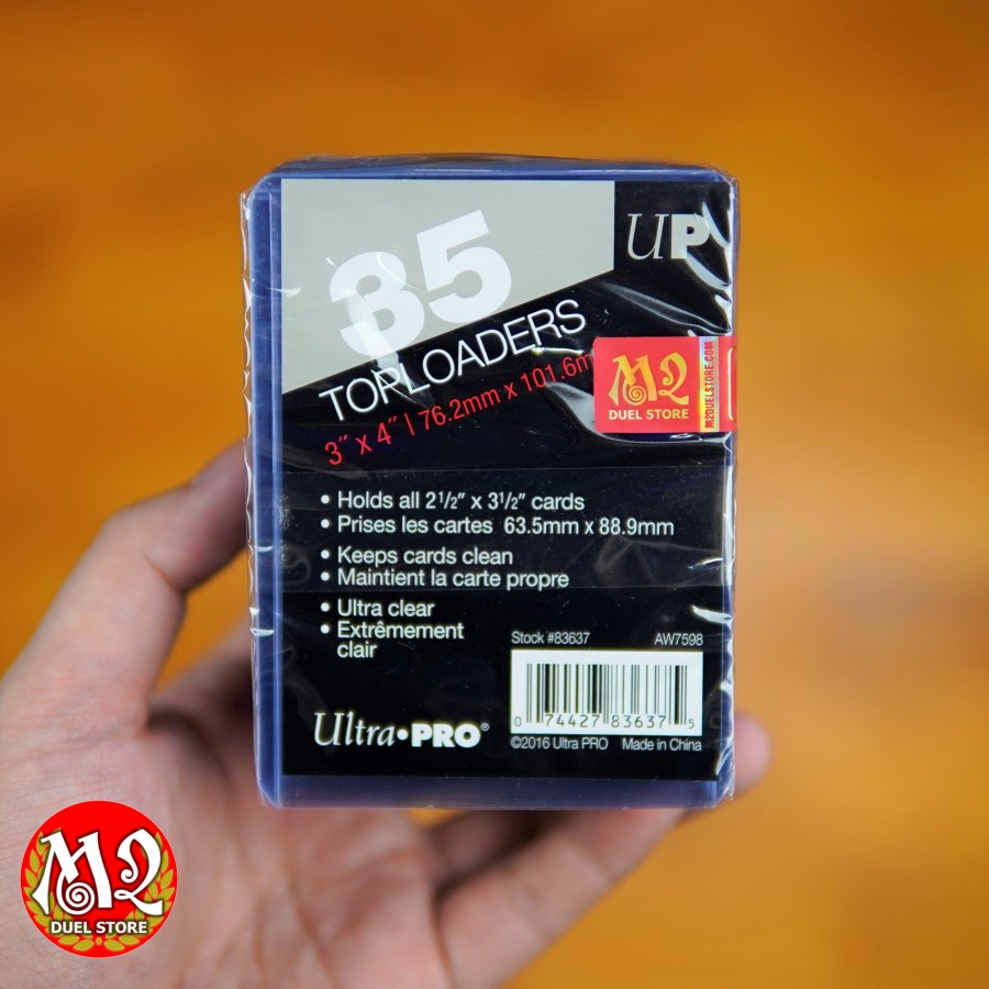 Bọc bài YUGIOH / Pokemon ULTRA PRO Toploader Regular - Hộp nguyên seal 35 cái - Nhập khẩu HOA KỲ USA