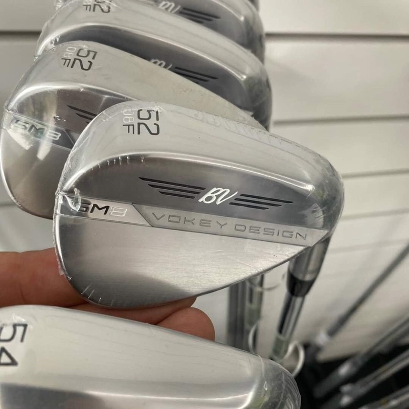 Gậy Golf Kỹ Thuật -Gậy wedge SM8 Titleist Từ 48. 50. 52. 54. 56. 58. 60 Độ, Hình ảnh thật tại shop
