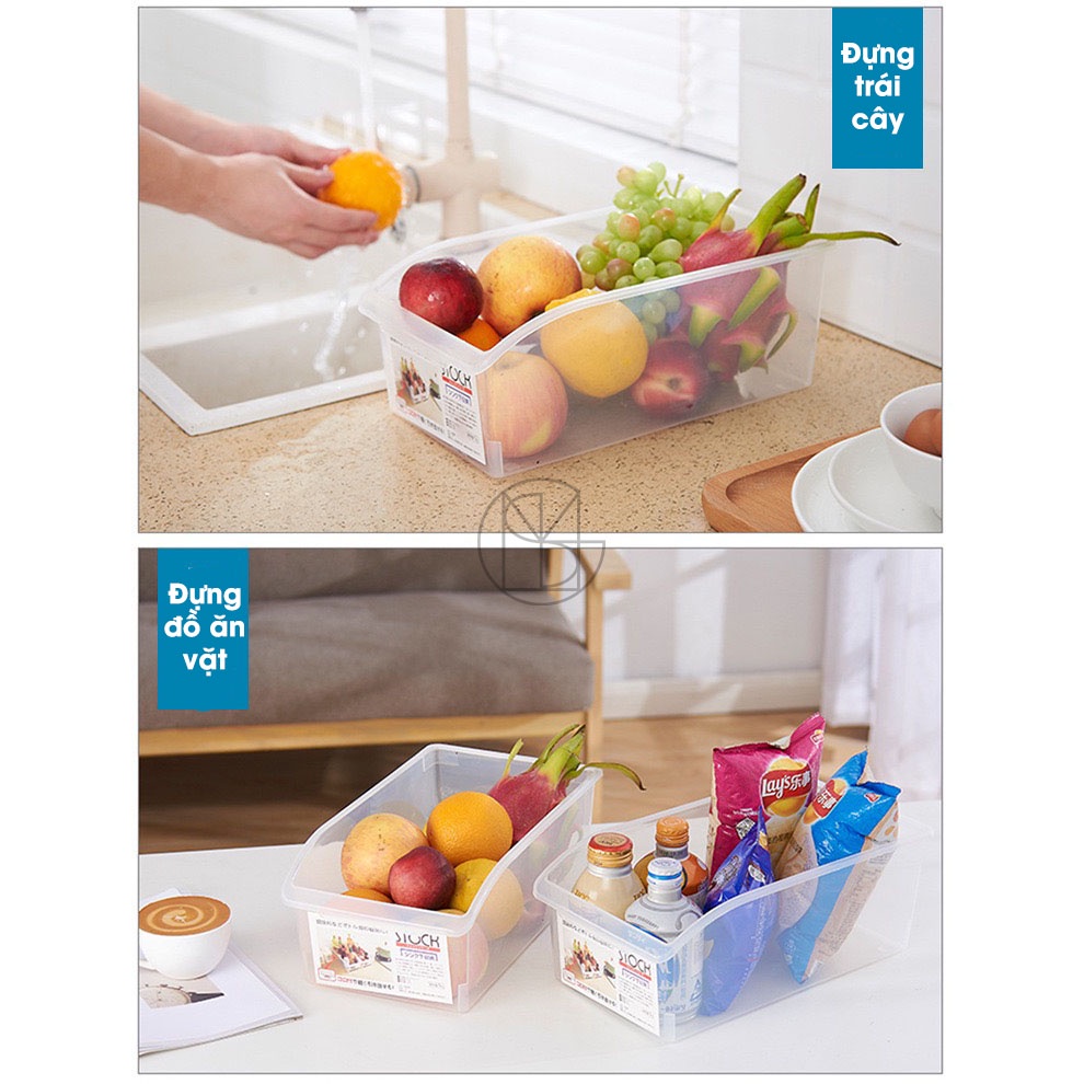 Khay Nhựa Tủ Lạnh, khay đựng đồ tủ lạnh, khay sắp xếp trong suốt, nhựa PP dẻo