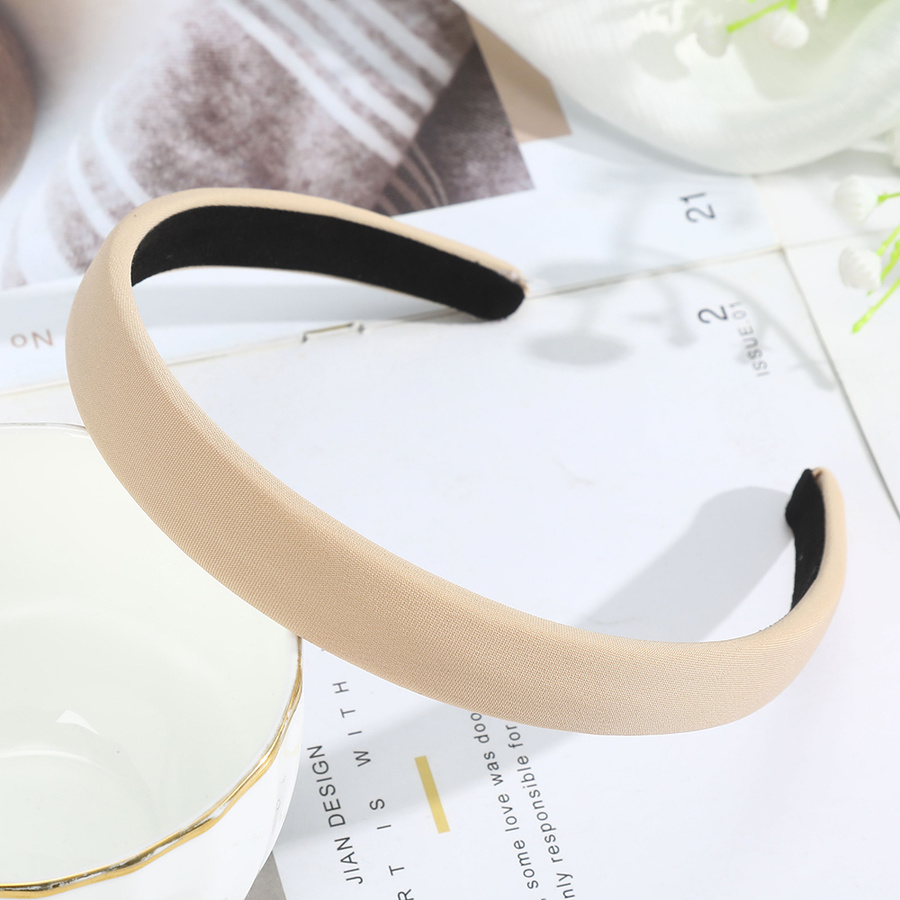 Băng Đô Vải Màu Trơn Phong Cách Hàn Quốc Cho Nữ