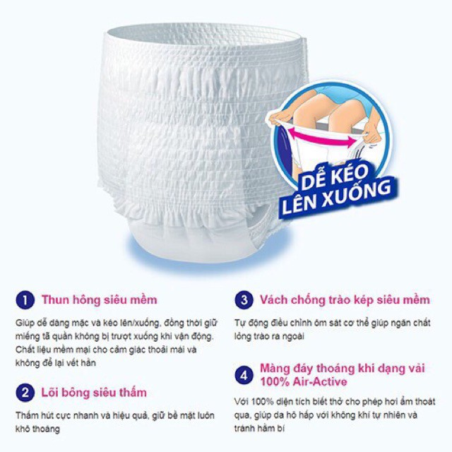 Set 2 miếng Tã quần Caryn (hàng quà tặng)