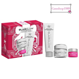 [Glamglow] SET MẶT NẠ DƯỠNG DA GLAMGLOW Clear Skin in 3, 2, 1 SUPERMUD® Set - New [Limited Edition]