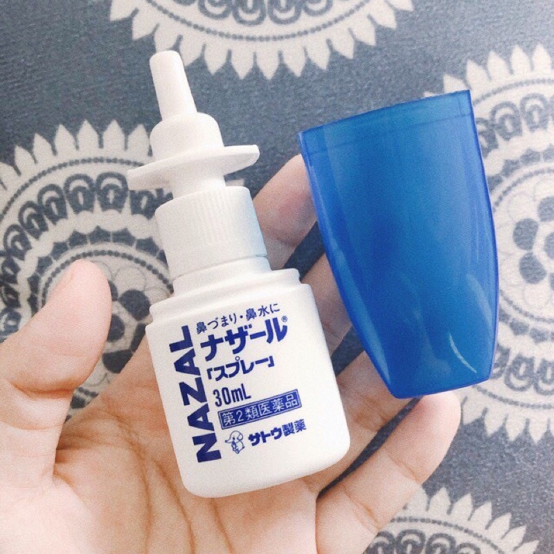 [Hàng Nội Địa Nhật ]Xịt mũi Nazal Nhật Bản 30ml - Xịt Ngạt Mũi, Sổ Mũi, Xoang