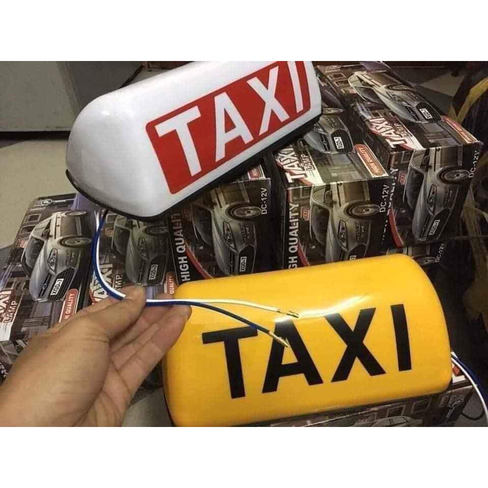 Mào TAXI hút nam châm có đèn LED gắn nóc ô tô kích thước 29cm