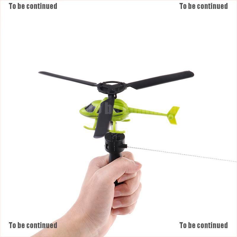 Máy Bay Trực Thăng Đồ Chơi Kéo Dây Thừng Vui Nhộn Cho Bé