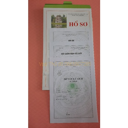 Combo 5 Bộ hồ sơ xin việc loại đẹp có ruột/Túi hồ sơ xin việc làm/