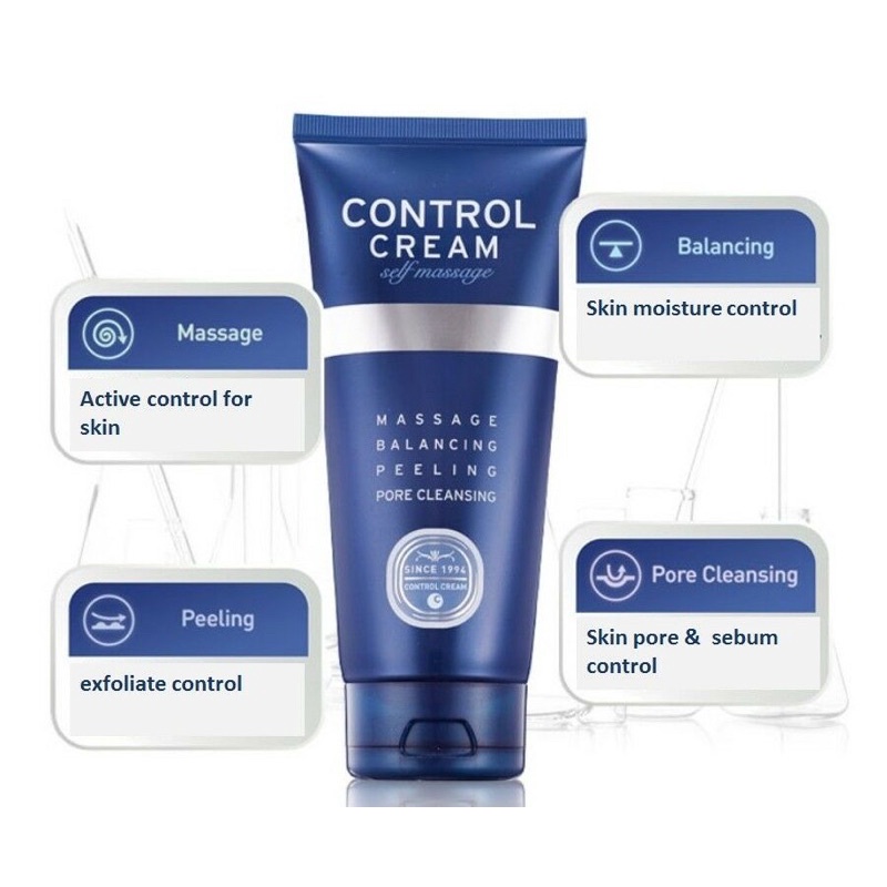 Tẩy da chết  Control Cream Self  Masage Peeling Cleansing 40ml