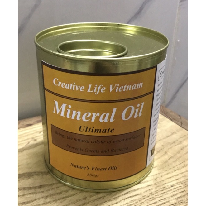 Ultimate Mineral Oil 800g - Dầu khoáng siêu dưỡng gỗ Creative Life Vietnam