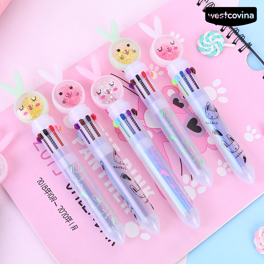[Hot]✍Bút Bi 0.5mm Họa Tiết Hoạt Hình Dễ Thương