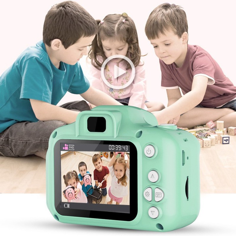 Đồ chơi máy ảnh SLR kỹ thuật số HDY hình con mèo dễ thương cho trẻ em