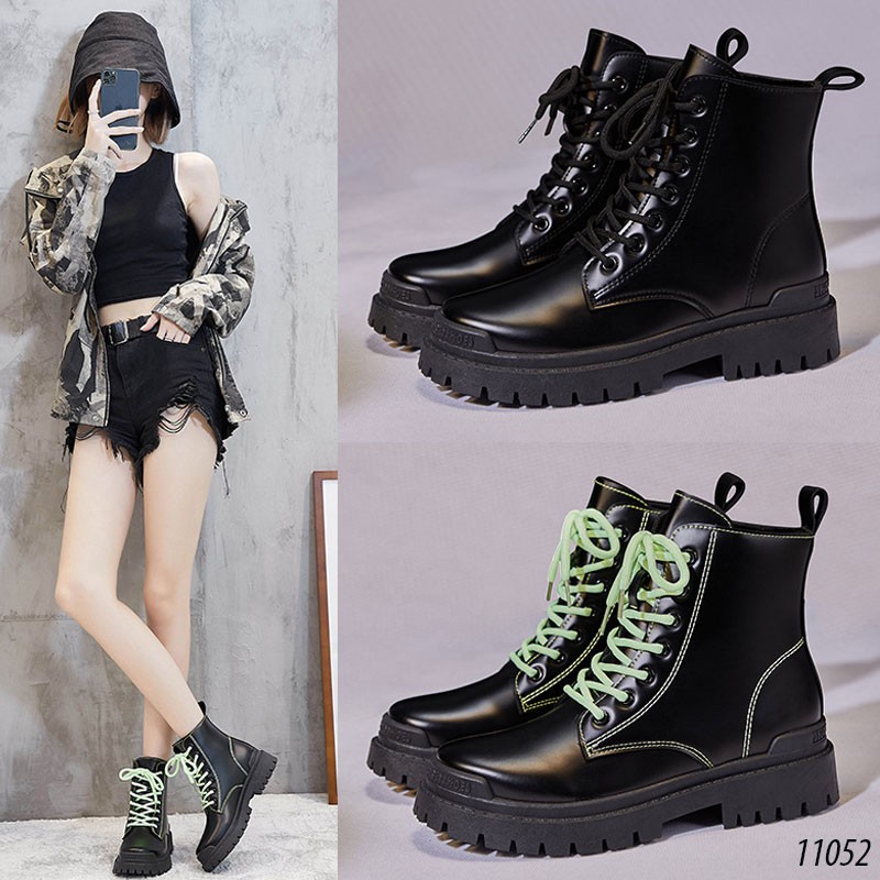 Giày boots cổ cao nữ 11050