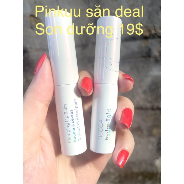 Becca son dưỡng mọng môi 19$ Hydra Light Plumping Lip Balm