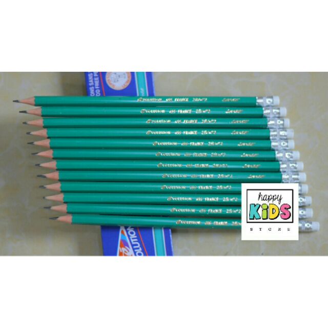 Bút Chì Gỗ Xanh - 1 Hộp 12 Cái