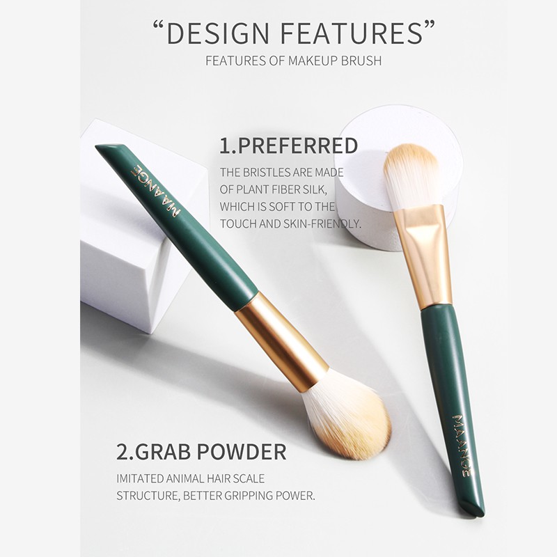 5 PCS/Set Makeup Brushes Set  Cọ trang điểm đánh phấn mắt chất lượng cao MAGEFY